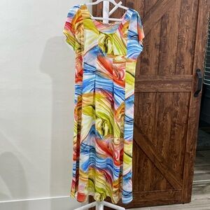 Jams World exclusive dress Hawaiian tropical